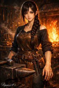 КУЗНЕЧНОЕ ПЛАМЯ. Глава первая. Взрывная малышка с твёрдыми кулаками