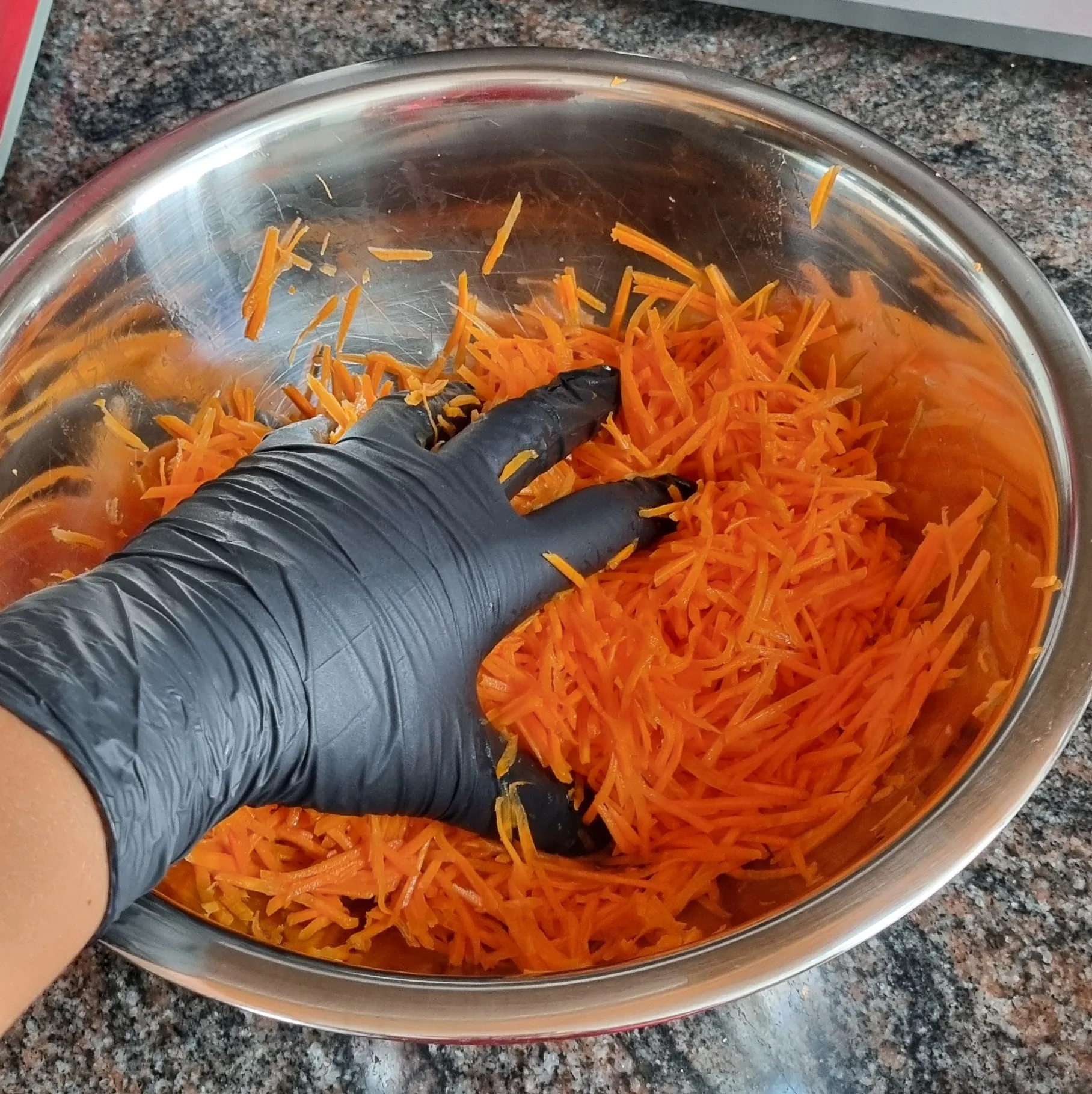 Нежно массажируем морковь