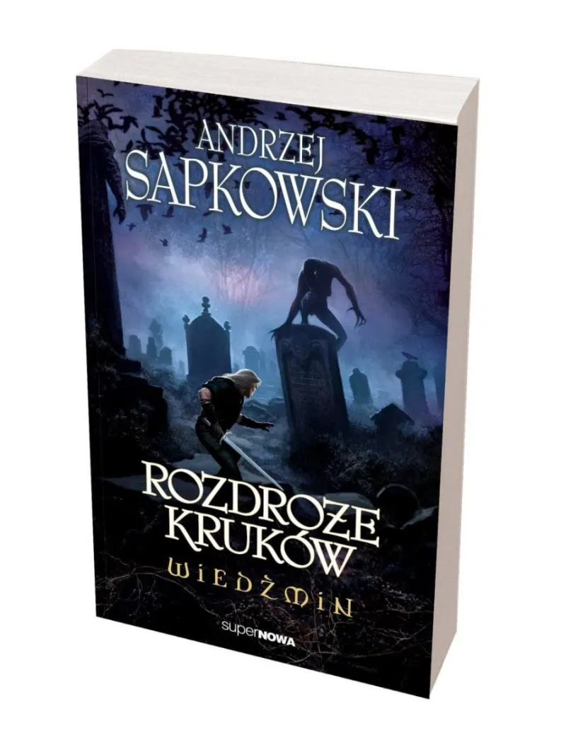 Оригинальная польская обложка от издательства Supernowa, книга вышла в начале декабря прошлого года