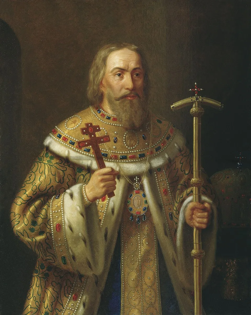 Никанор Тютрюмов. Портрет патриарха Филарета, 1870-е
