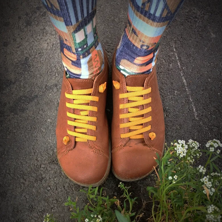 Наконец купила носки, достойные этих невероятных ботинок )