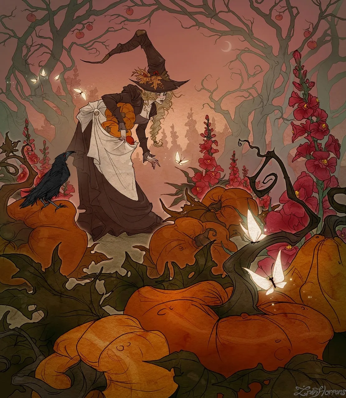 irenhorrors - ну как же ты тыквы в подол-то, дорогая?)