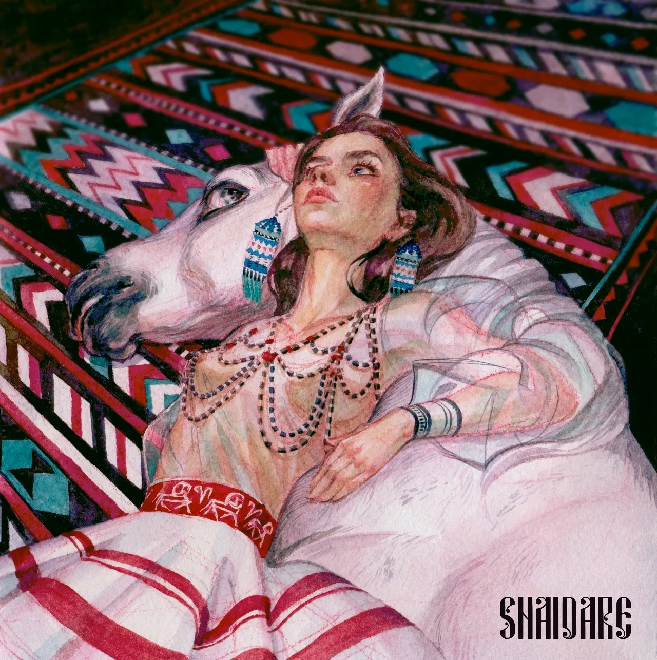 Snaidare - такие у неё крутые реверансы в этнику!! А ещё девчонки красивые и большеглазые, как и она сама, хе-хе))