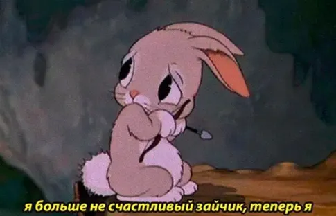 зайчик пострадайчик