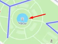 ну вон же фонтанчик посреди озерца :)