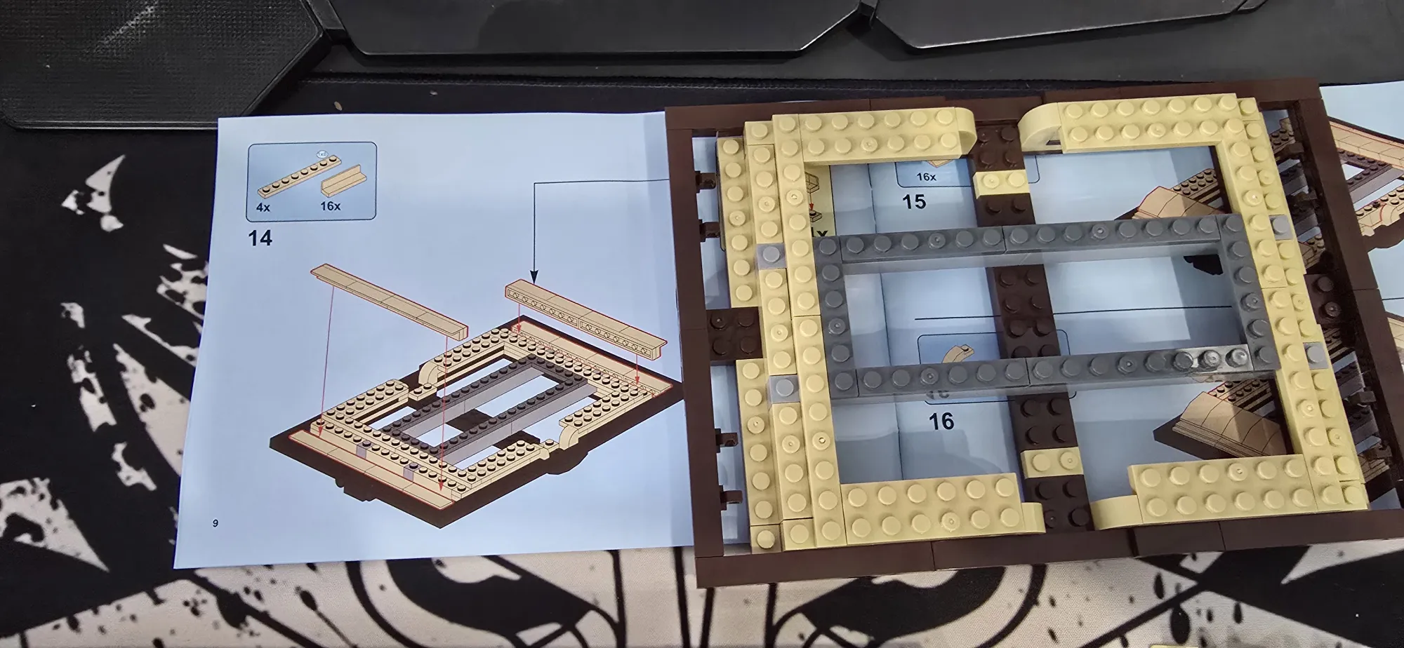 Вот вообще мне было не очевидно что надо поставить два ряда, и оба не крепется никак..