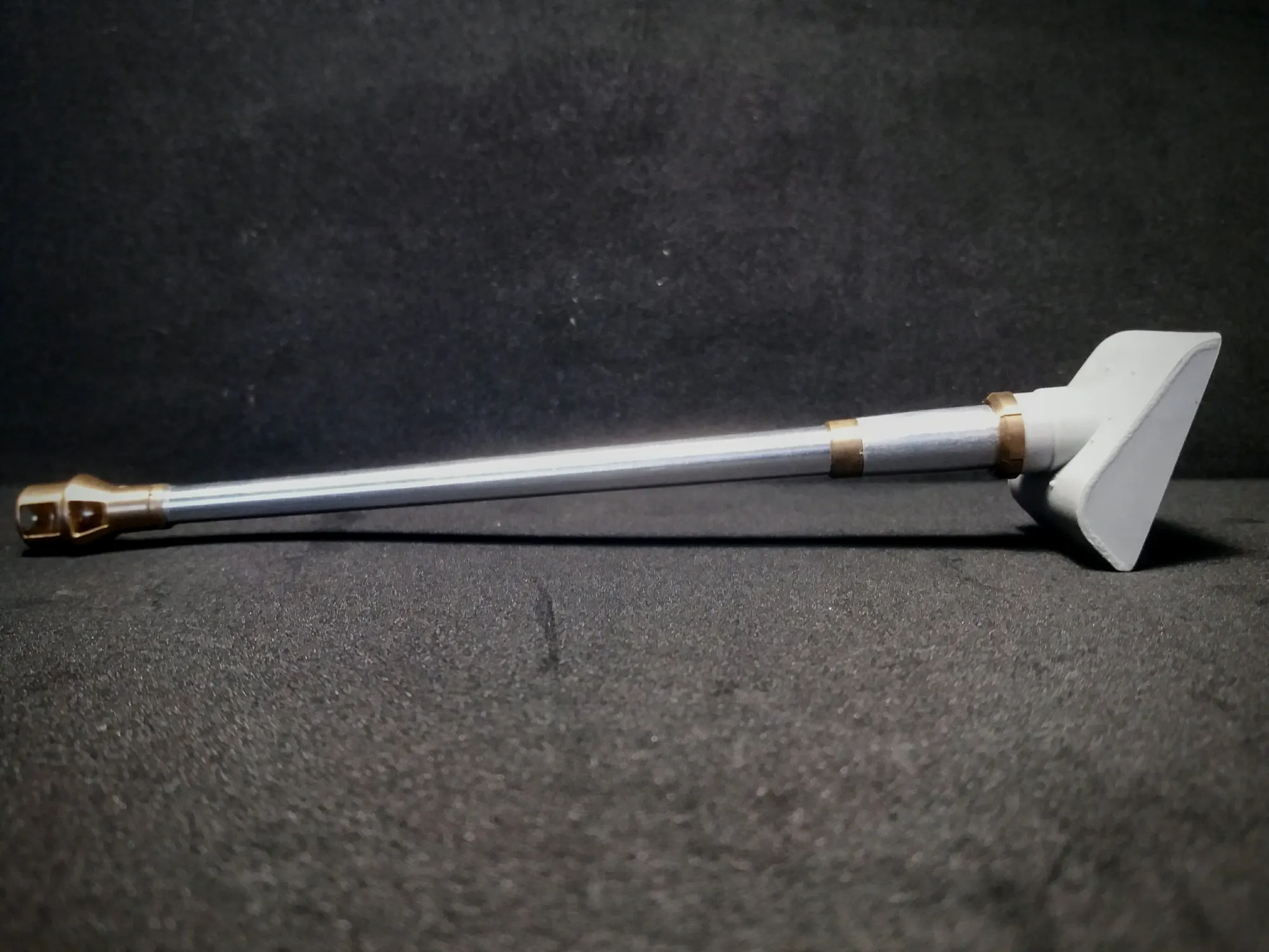 Так же заменил пластиковый ствол на выточенный из металла!&nbsp;