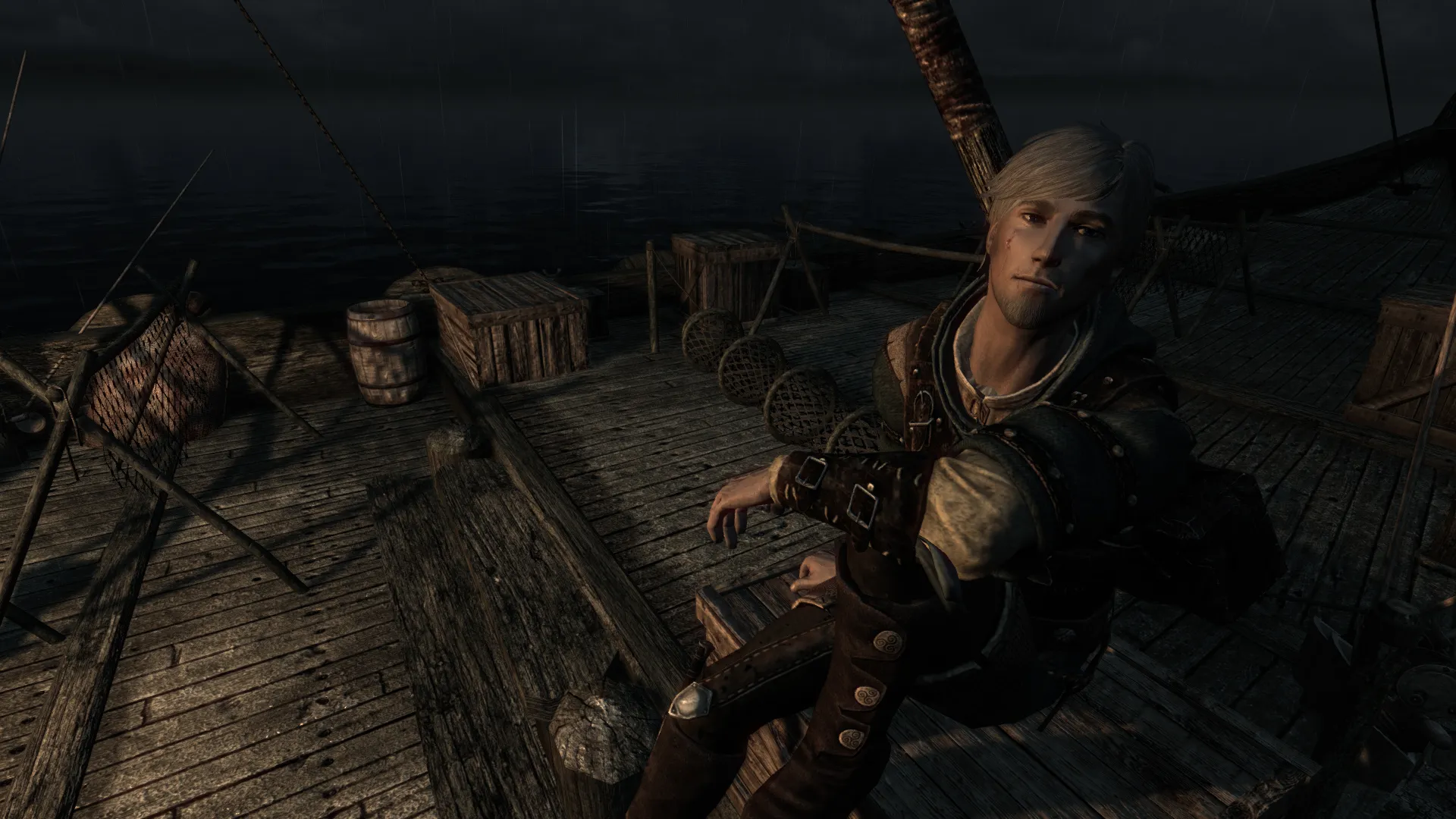 Чел в 28 уже седой, как и я. За это его и люблю