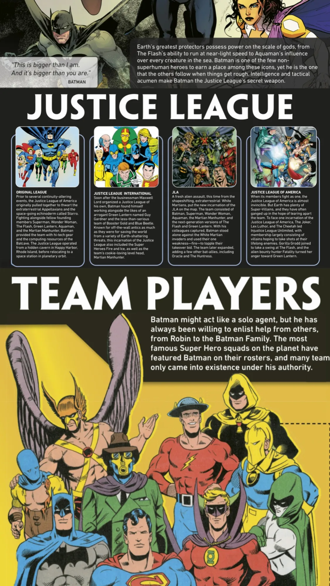 Всегда нравились издевательства над Бэтменом от Лиги Справедливости в «Робоцыпе». Даже жалко его иногда, хотя тот еще выпендрежник