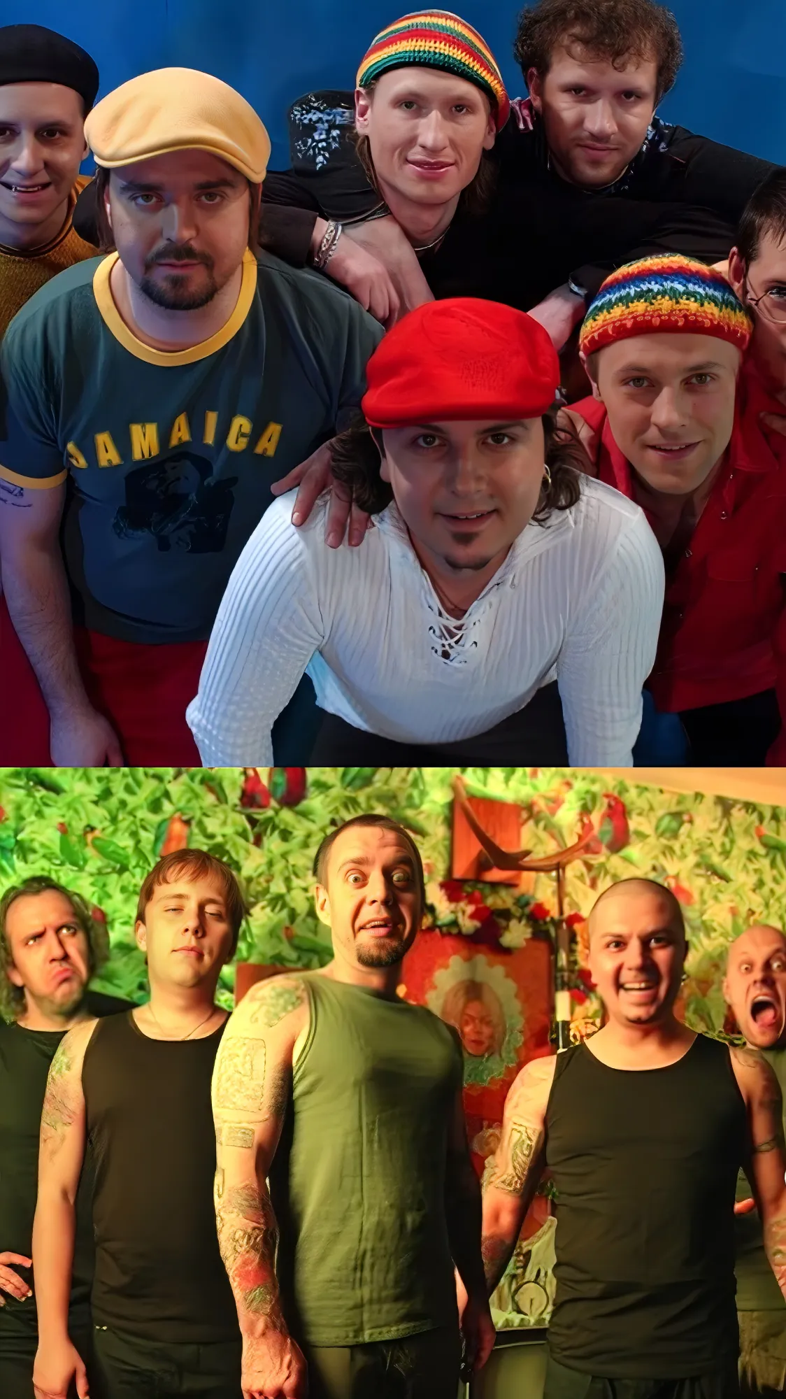 Группа до примерно 2007 года и после. Михалок будто стал другим человеком&nbsp;