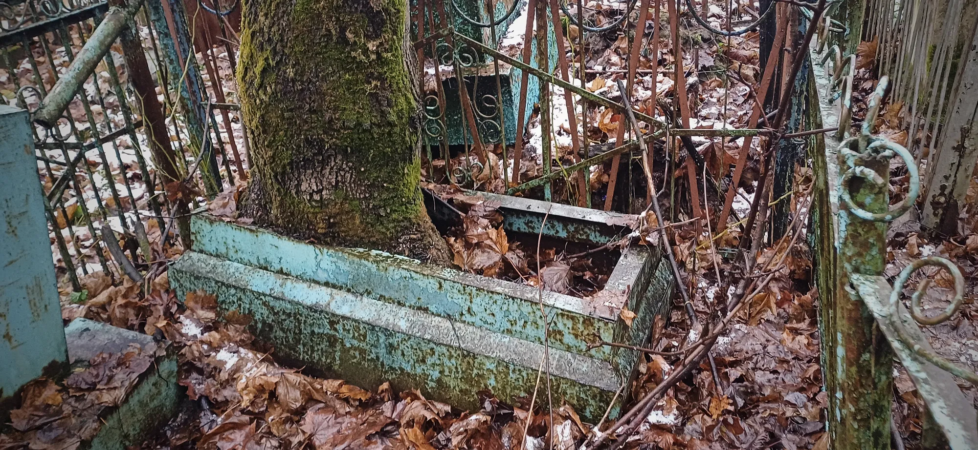 Глядя на эту могилу мы обе задались вопросом: а как?