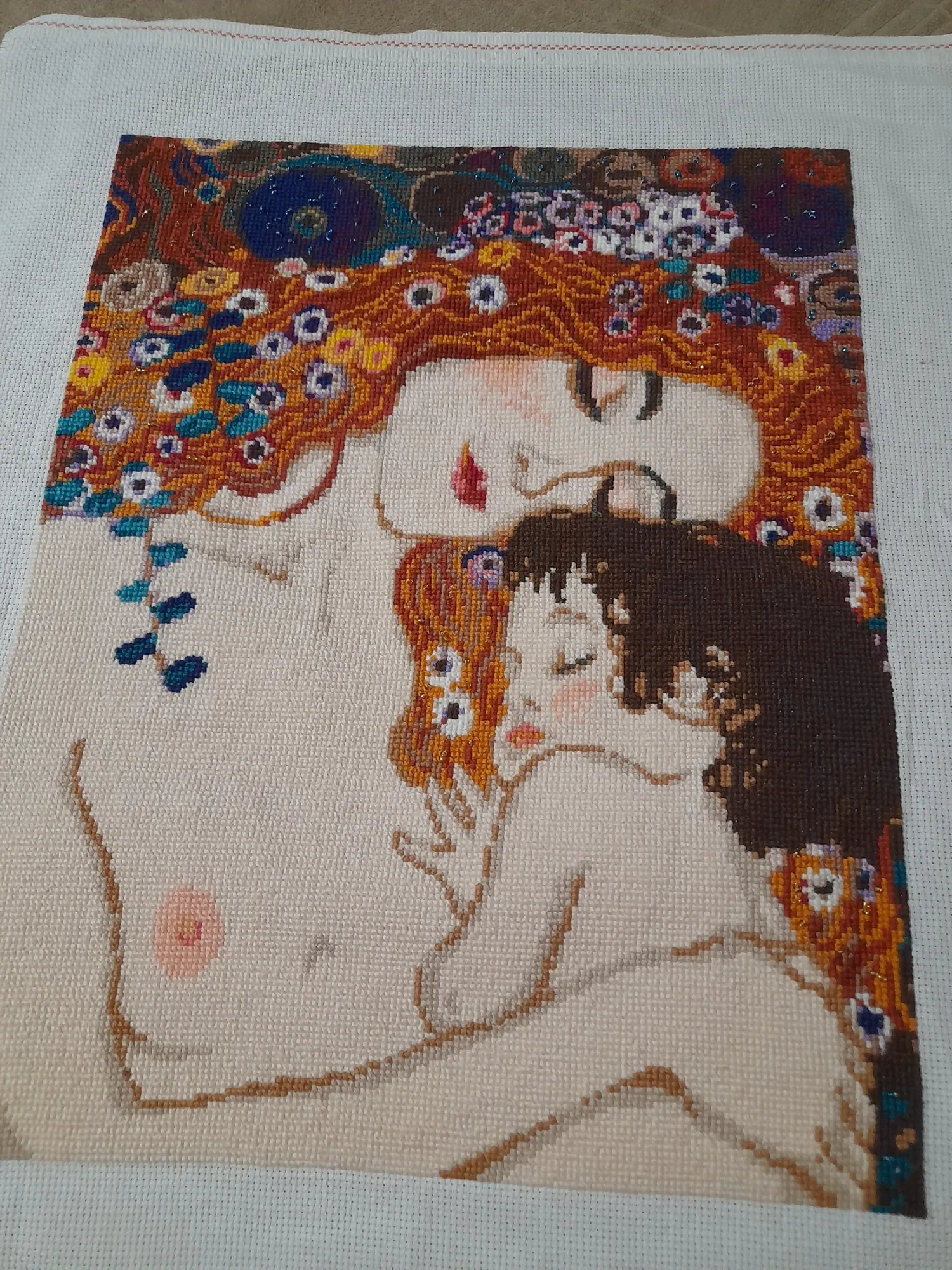 После рождения сына-эта вышивка моя любовь) наб