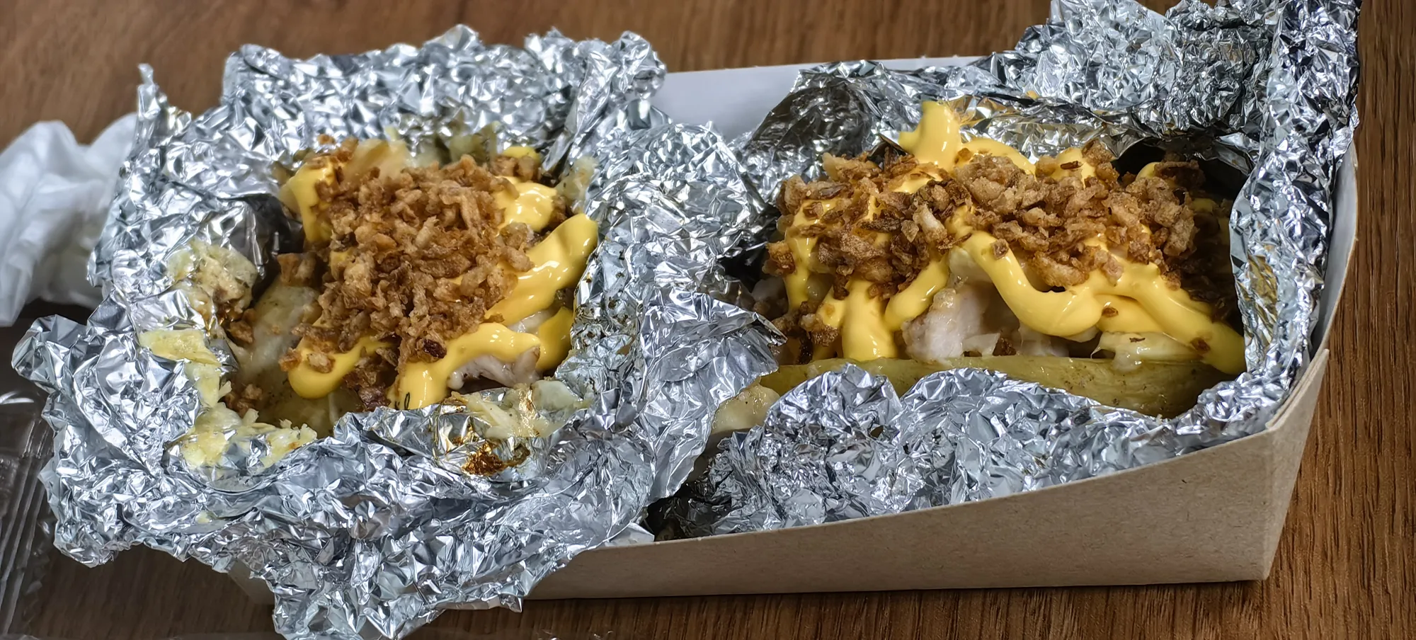 И фаршированной картошки