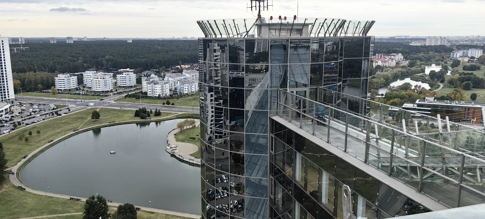 Поднялись на самый верх