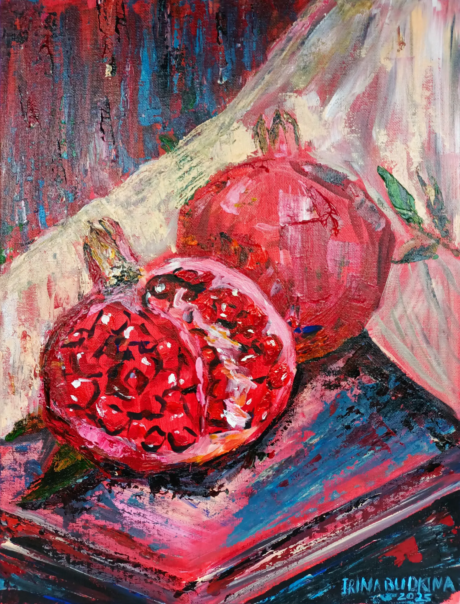 Холст, акрил, 30х40 см